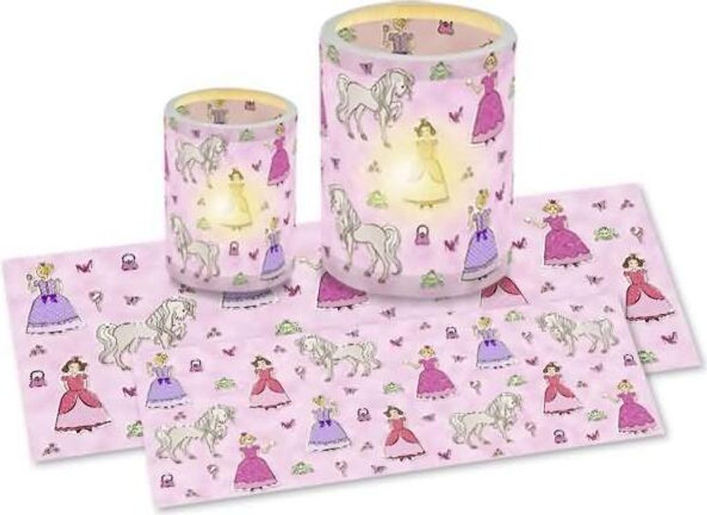 Laternenzuschnitte Prinzessin Transparentpapier 115g/qm Produktbild 