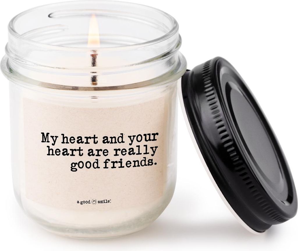 a good smile Kerze im Glas MY HEART | 7x8cm