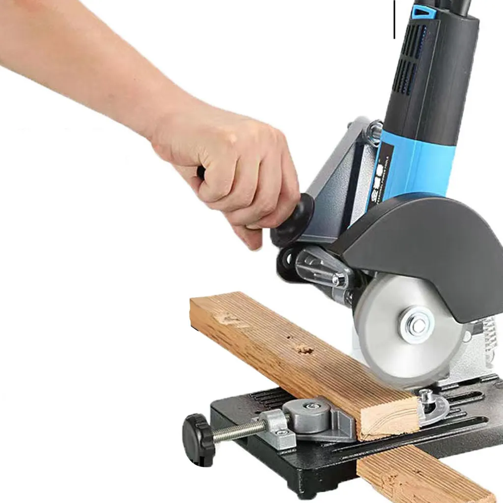 Support fixe pour meuleuse d'angle 125mm - Station de découpe en fer - 9