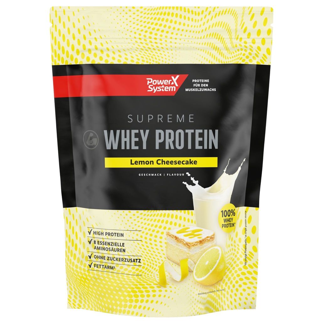 Whey Protein Pulver Lemon Cheesecake 1kg 33 Portionen