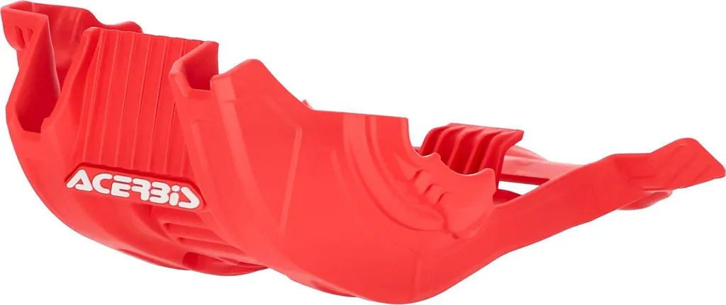 Évitez la casse moteur sur votre HONDA avec le sabot ACERBIS Rouge 6mm