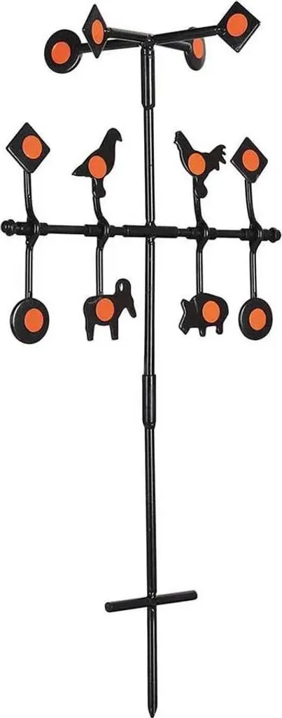 Cible Rotative GAMO 621122108 Finissez-en avec les Cibles Fixes en Noir