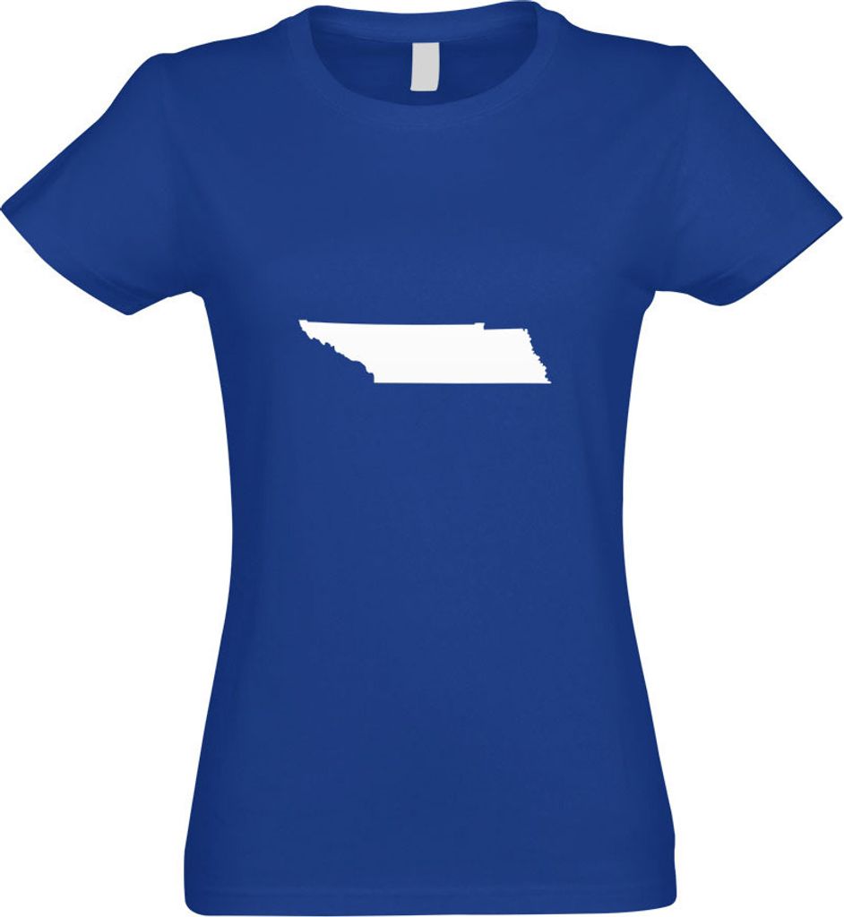 Kiwistar - T-Shirt tailliert - Damen - royal - USA - Bundesstaat - Tennessee - mit Motiv Bedruckt - Funshirt Design - Sport - Freizeit - Damen - XXL
