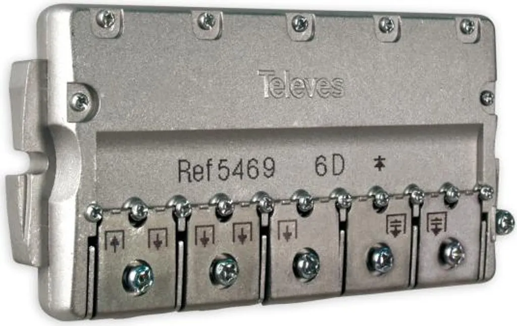 Televes EFV6 Distributore 6 Vie Easy-F 5-2400 MHz | Miglior Prezzo Online