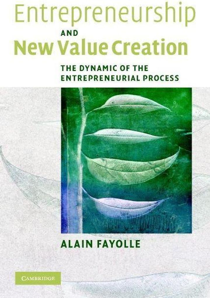 Entrepreneurship and New Value Creation
