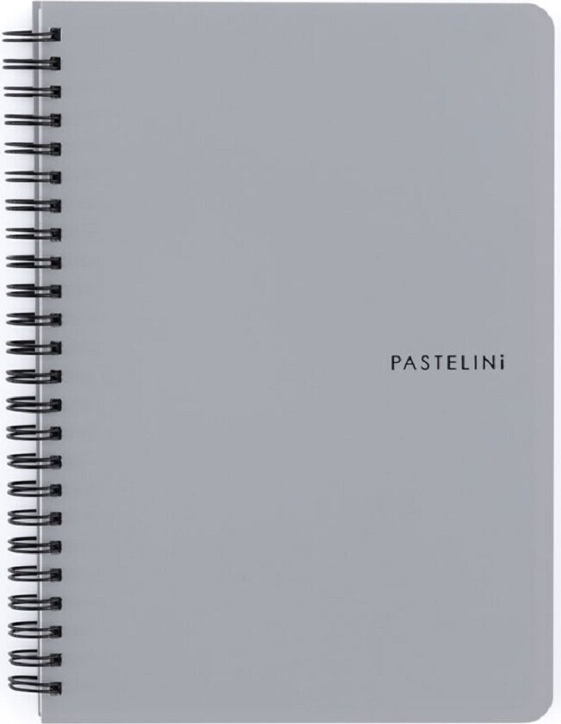 Pastelini - Collegeblock - A5 - grau