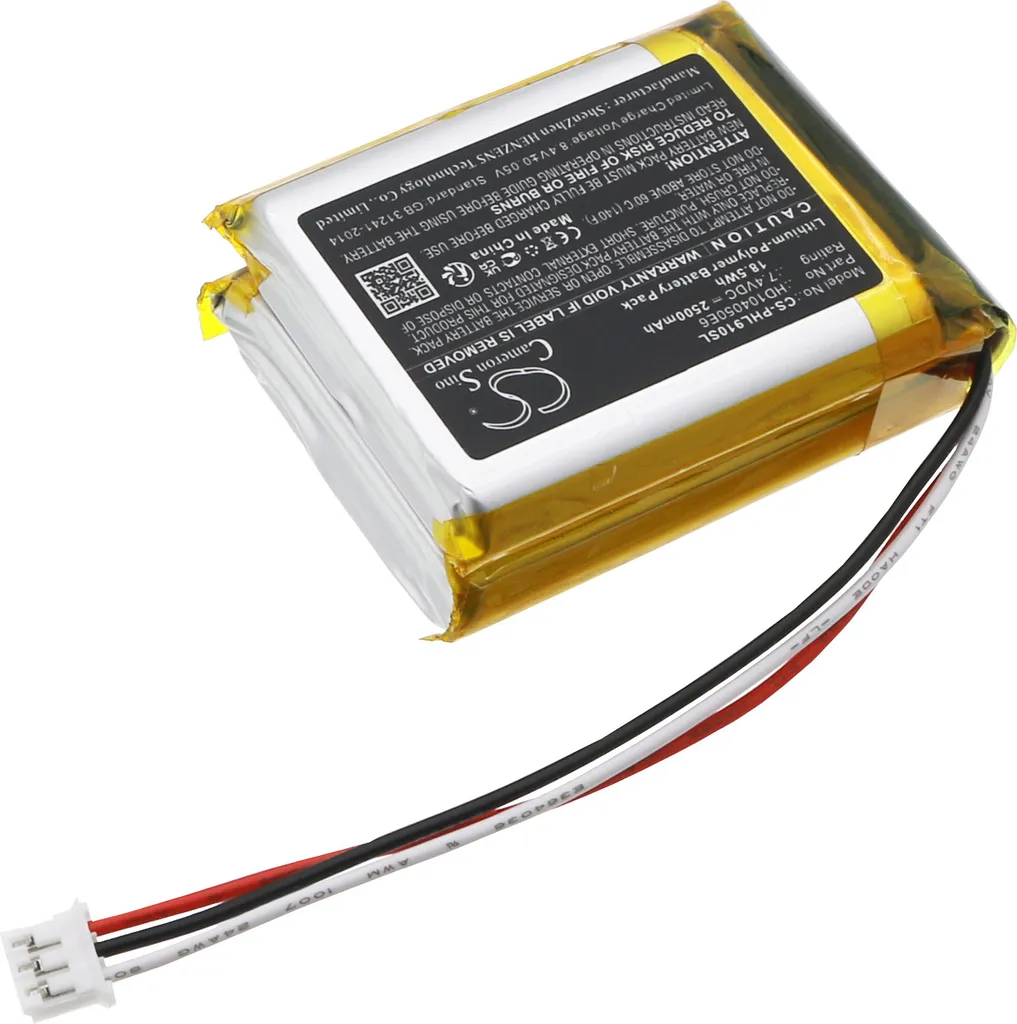 Ricambio Batteria TECHTEK 2500mAh per Philips Fidelio E6 HTL9100
