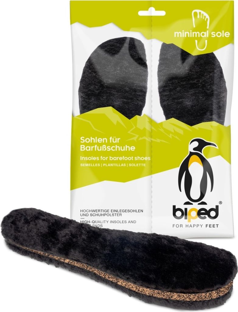 biped minimal sole FISTERRA - Lammfell Einlegesohlen mit Produktbild 