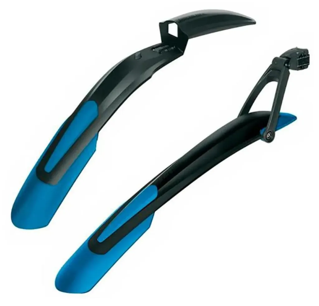 Kit Garde-boue VTT SKS Blade 29 et 27.5+ - Accessoire Vélo Noir et Bleu