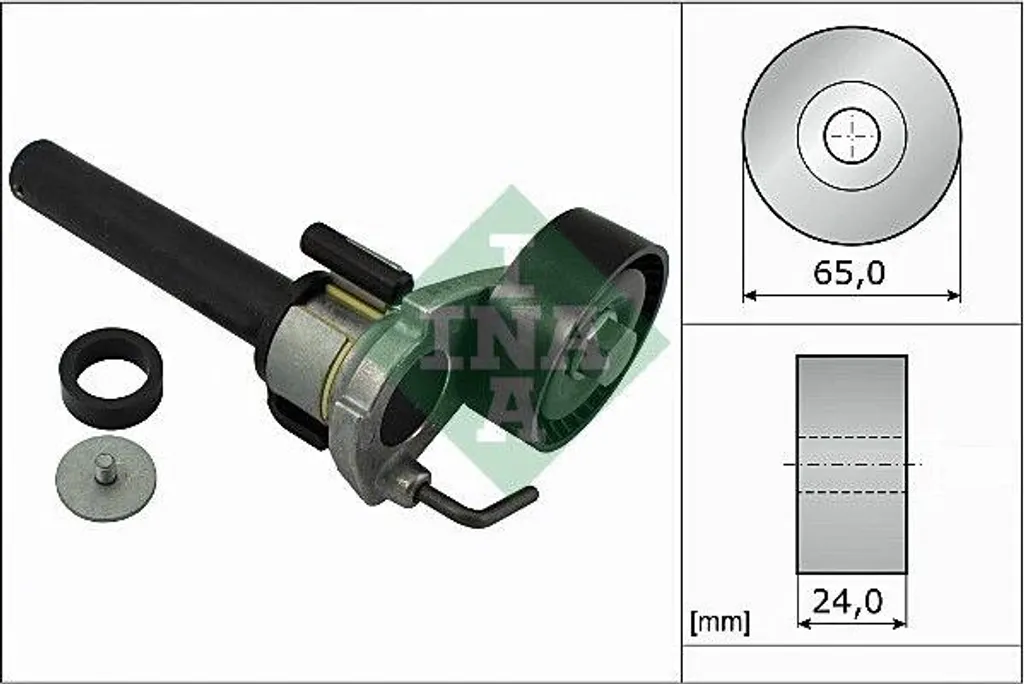 Tendeur de courroie automatique robuste pour Volkswagen Tiguan et EOS