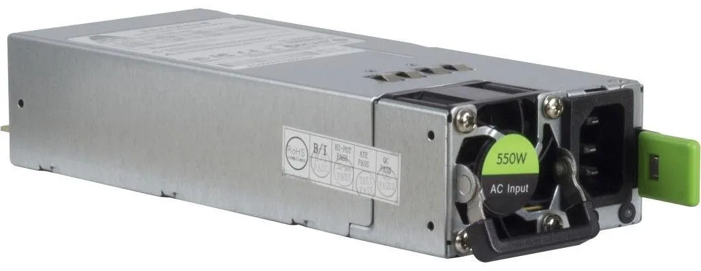 Alimentation redondante 550W Inter-Tech à haut rendement pour IPC - 3