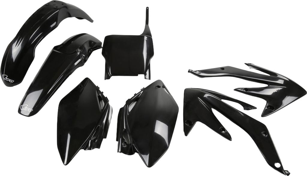 Verkleidungskit UFO PLAST 7-teilig Verkleidungssatz Kunststoff, Farbe:schwarz
