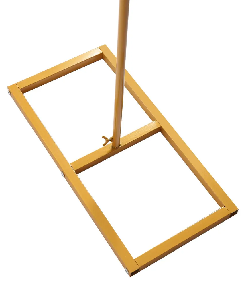 Arche Décorative Dorée avec Structure en Fer Renforcé - Design Courbé