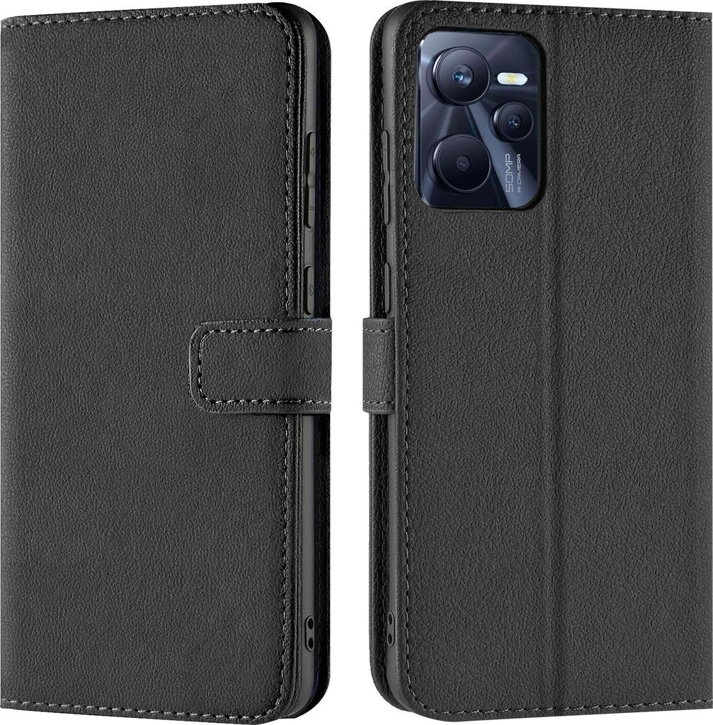Book Case für Realme C35 Hülle Flip Cover Handy Tasche Schutz Hülle Etui