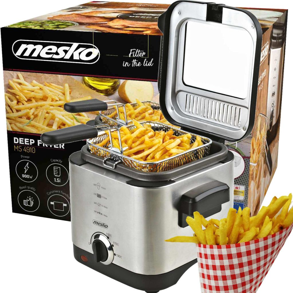 Mesko Home MS 4910 Fritteuse Einzelbild 1 5 l Eigenständig Produktbild 