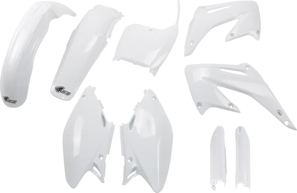 Kit Plastique UFO 9 Pièces Blanc pour Honda CR 125 250 de 2002 à 2003