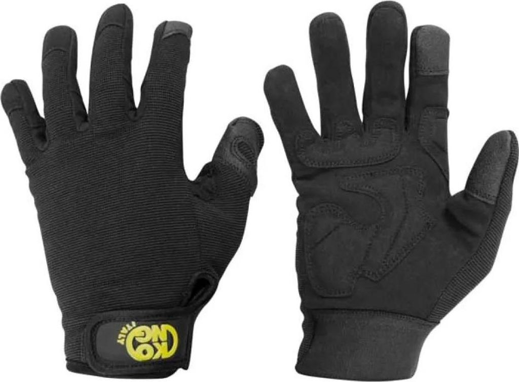 Kong Italy Skin Handschuhe Schwarz L Herren Schwarz L