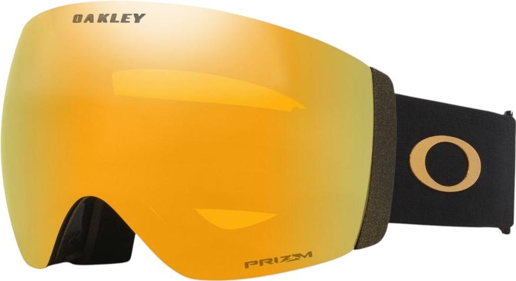 Oakley Goggles Flight Deck Pro L Skibrille Gelb,Schwarz Prizm 24K & Prizm Iced/CAT3+CAT2 Herren,Damen Gelb,Schwarz Prizm 24K & Prizm Iced/CAT3+CAT2