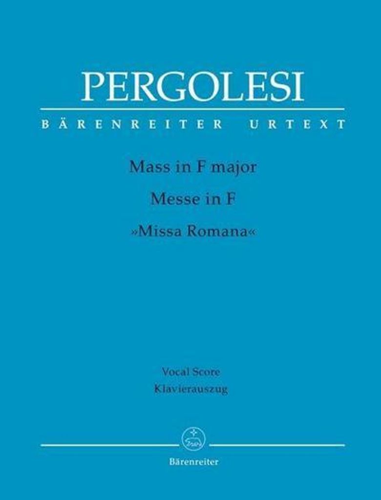 Messe F-Dur ""Missa Romana""