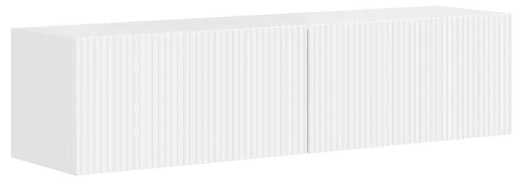 vidaXL TV-Wandschrank 2 pcs Glänzend Weiß 60 x 31 x 29,5 cm