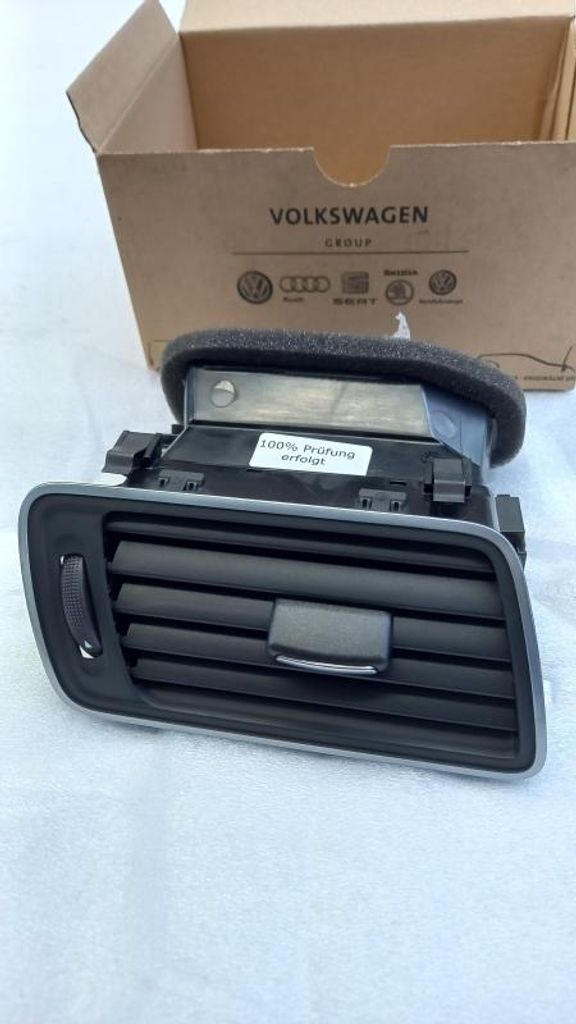 Original VW Passat B7 Luftdüse Außtrömer satinschwarz rechts 3AB819702AMAI