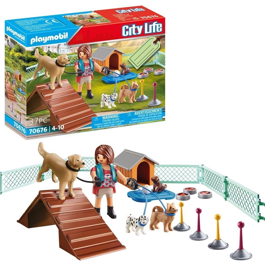 PLAYMOBIL 70676 City Life Gift Set Hondatrainster Immagine del prodotto 