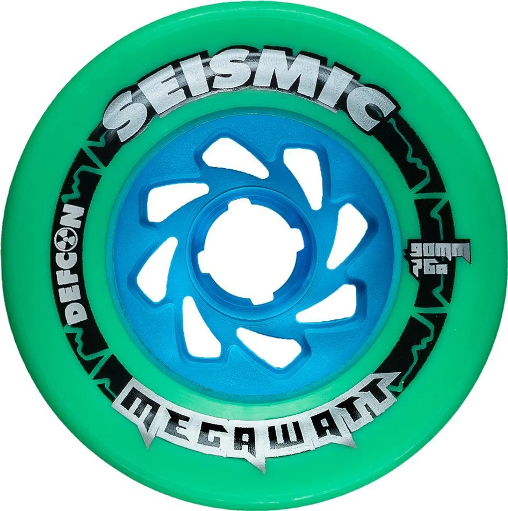 Roues Skateboard Seismic Megawatt 90x58mm 76a Mint Defcon Whlmgwt90