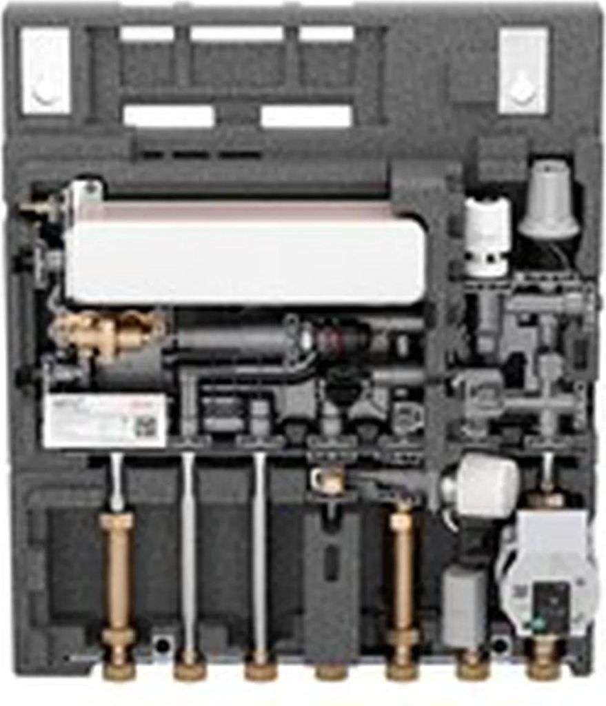 Danfoss EvoFlat 4.0 Wohnungsstation M2 49kW, 17,6 l/min für Flächenheizung, 1 Stk.
