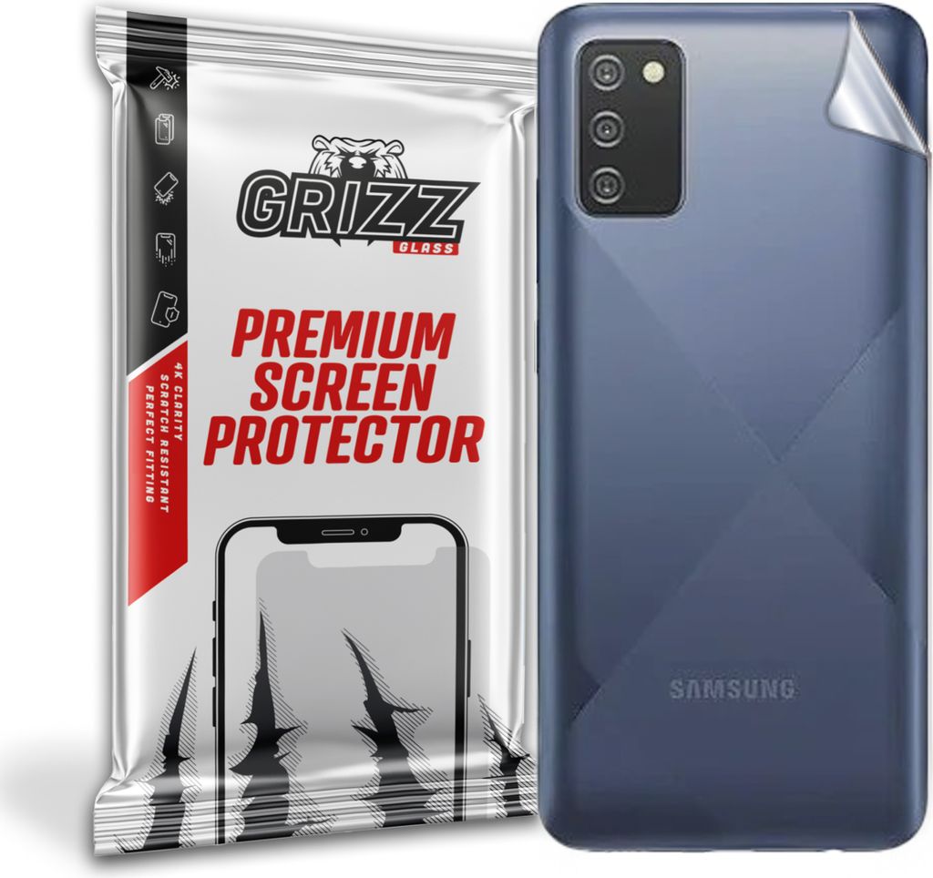Folie für die Rückseite GrizzGlass SatinSkin für Samsung Galaxy A02s