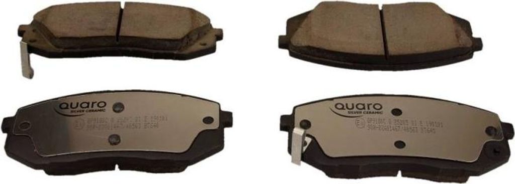 QUARO Bremsbeläge Satz Vorne Bremsklötze für HYUNDAI Tucson (TL, TLE) QP9180C