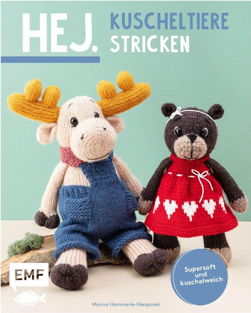 Hej. Kuscheltiere stricken