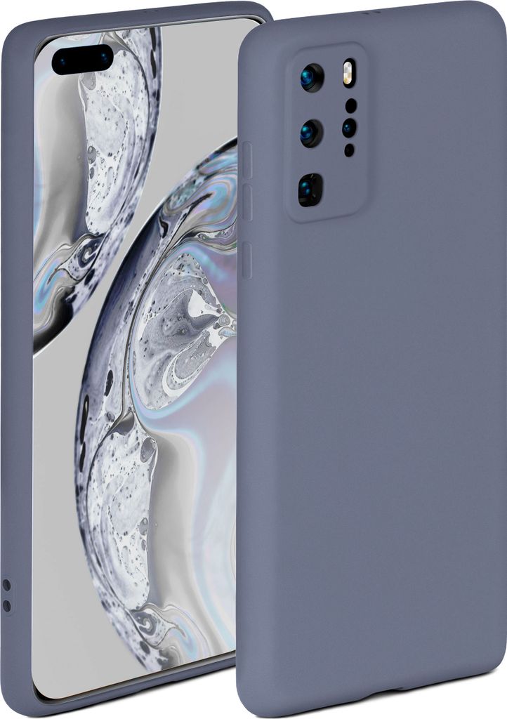 Soft-Case für Huawei P40 Pro, Farbe:Lavendelgrau