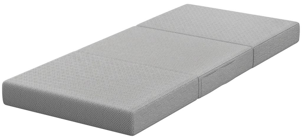 HOMCOM Opvouwbare matrassen, 200x90 cm, 15 cm, 3-voudig Productafbeelding 