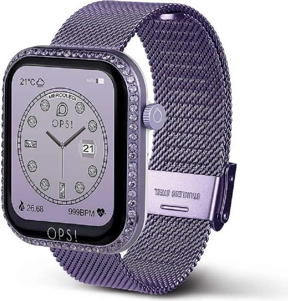 Smartwatch OPS! OPSSW-42 con Chiamata Bluetooth | Funzioni e Prezzo Top - 1