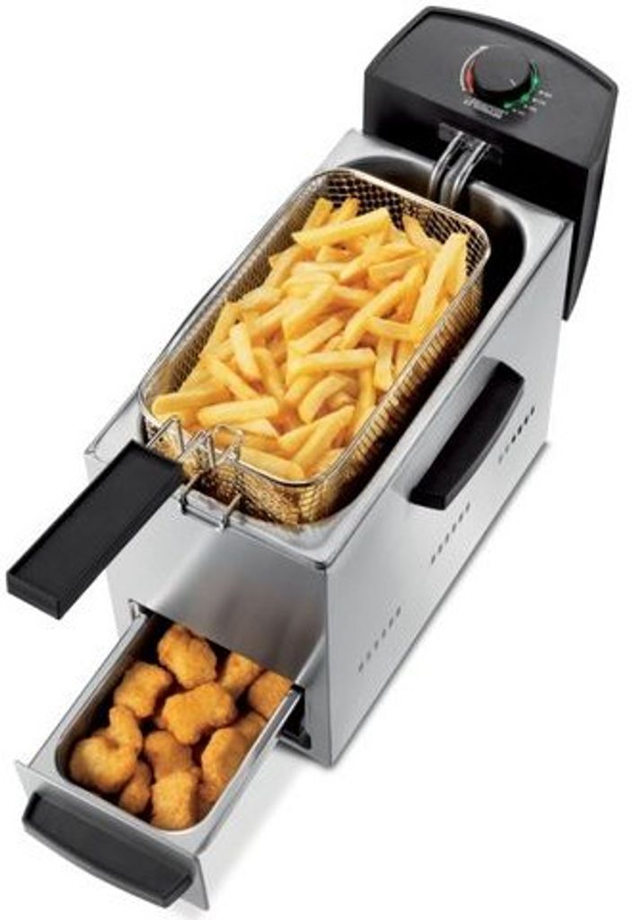 Princess Classic Fry & Keep Warm Castel, Silber, 220/240 V, Edelstahl