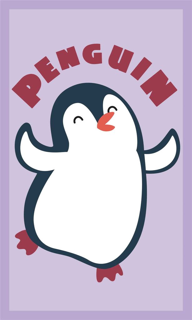 FARO Babyhandtuch Pinguin Baumwolle - Frottee, 50/30 cm