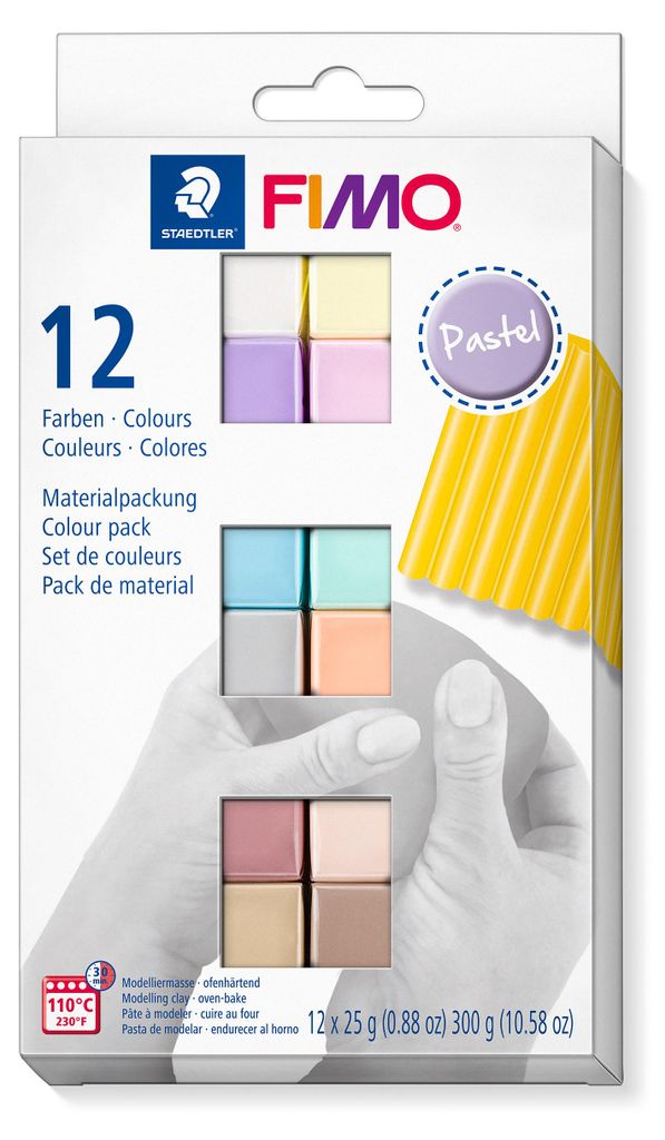 Staedtler FIMO 8023 C, Modelářská hlína, Různé barvy, Obrázek produktu 