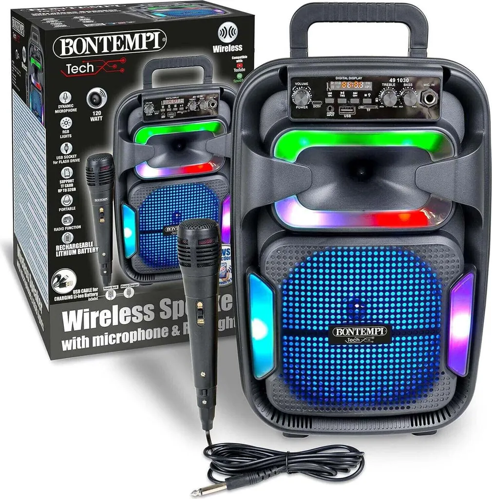 Enceinte sans fil étanche avec micro kit mains libres pour la douche