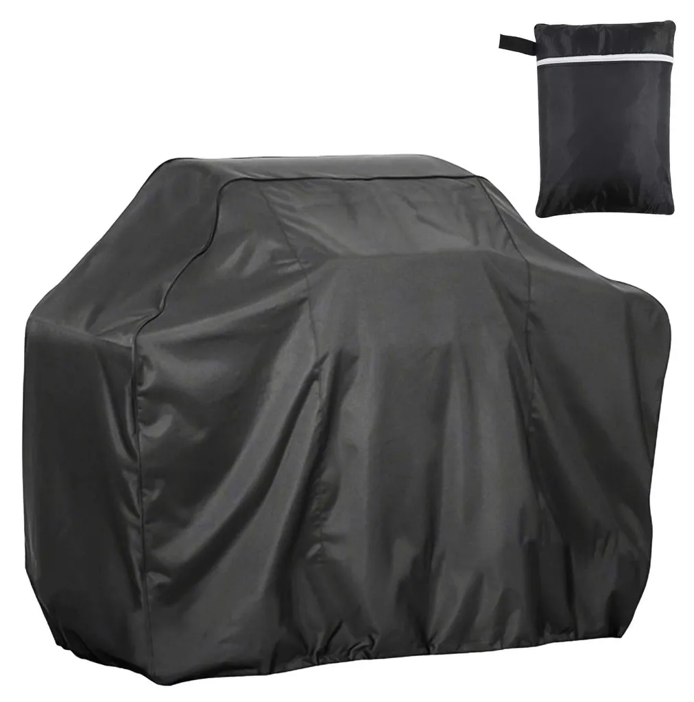 Housse Barbecue à Gaz 3-5 Brûleurs 145cm Noir - Protection Intempéries