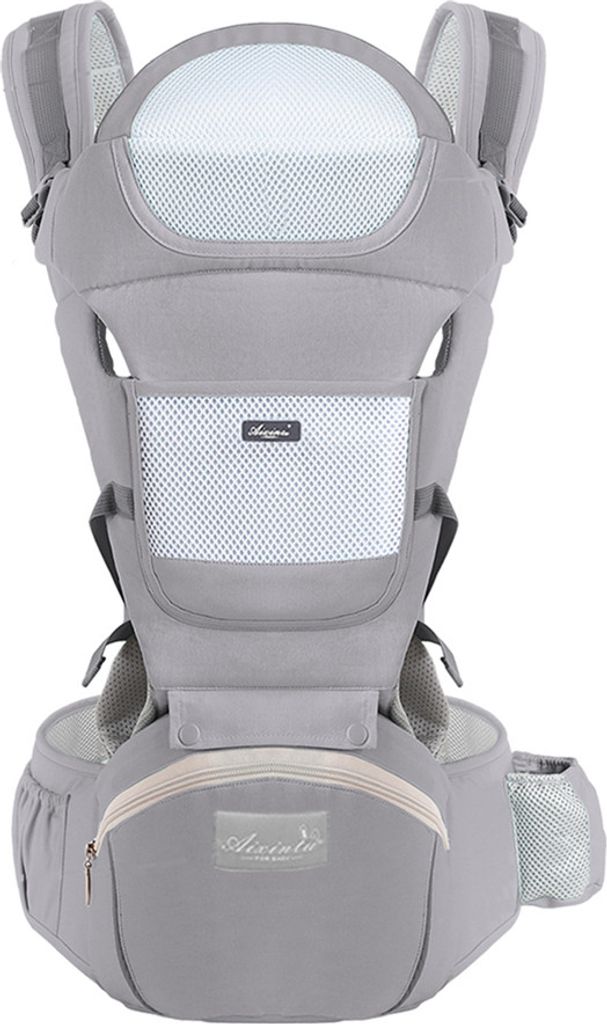 Babytrage Frontträger Ergonomischer multifunktionaler Hüfthocker für Neugeborene bis Kleinkinder