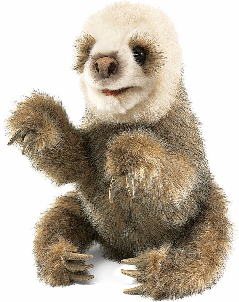 Folkmanis Handpuppe Faultier Baby 30 cm