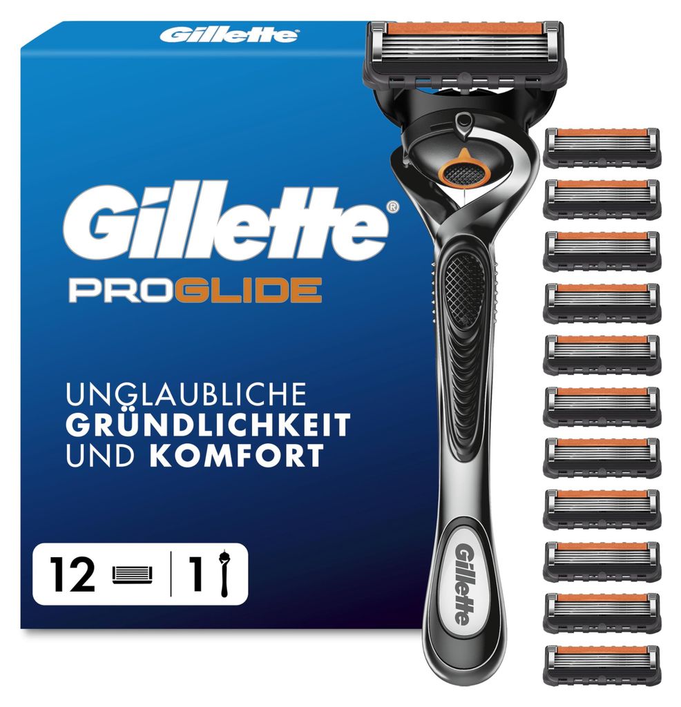 Gillette Rasoir humide - ProGlide + 12 lames de rechange Image du produit 