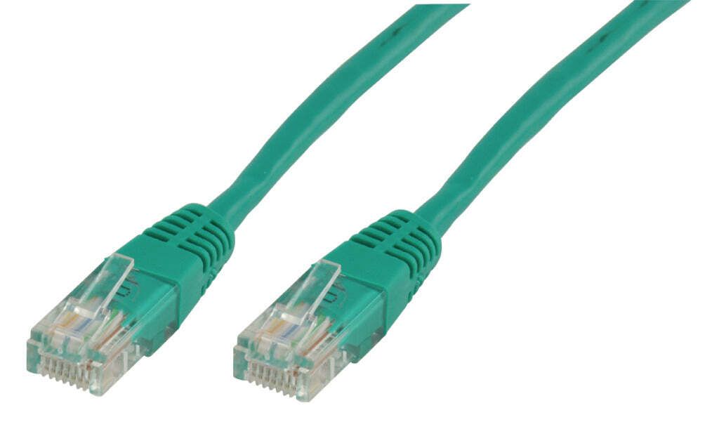 Valueline UTP-0008-1 gr ungeschirmtes RJ45 Cat 5e Netzwerkkabel 1,00 m grün