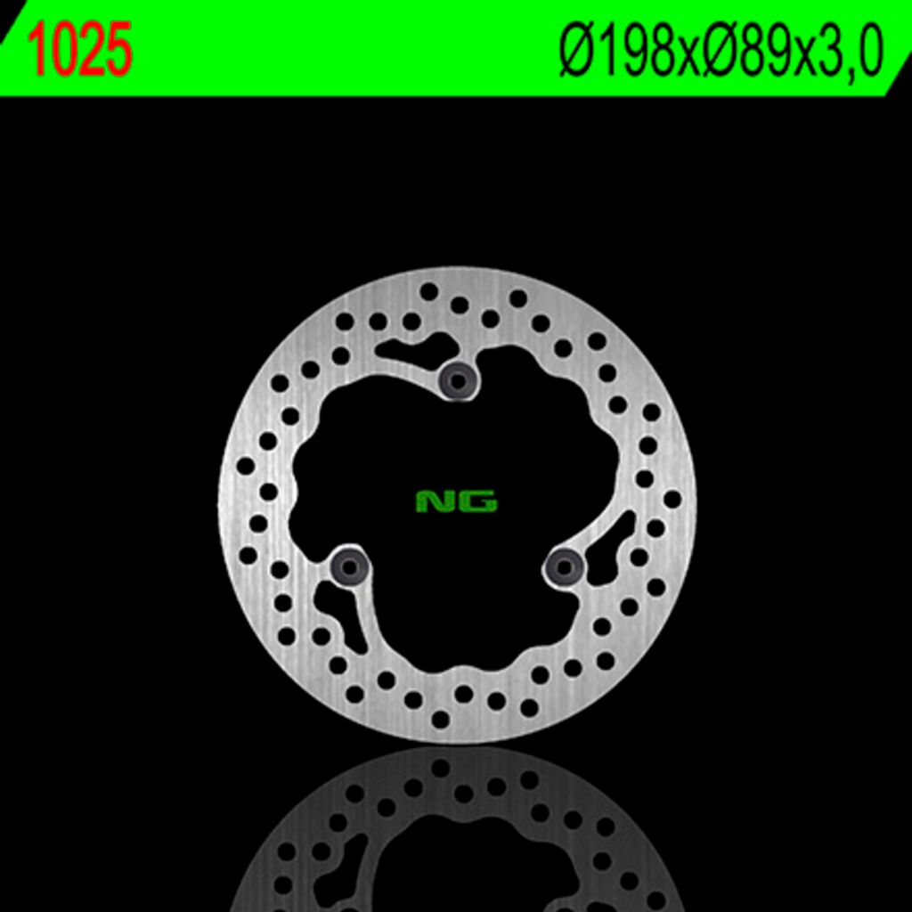 Ng-Bremsenplatte Front Für Ktm 65 Sx '98-'14 (200X89X3) (3X6.5Mm)