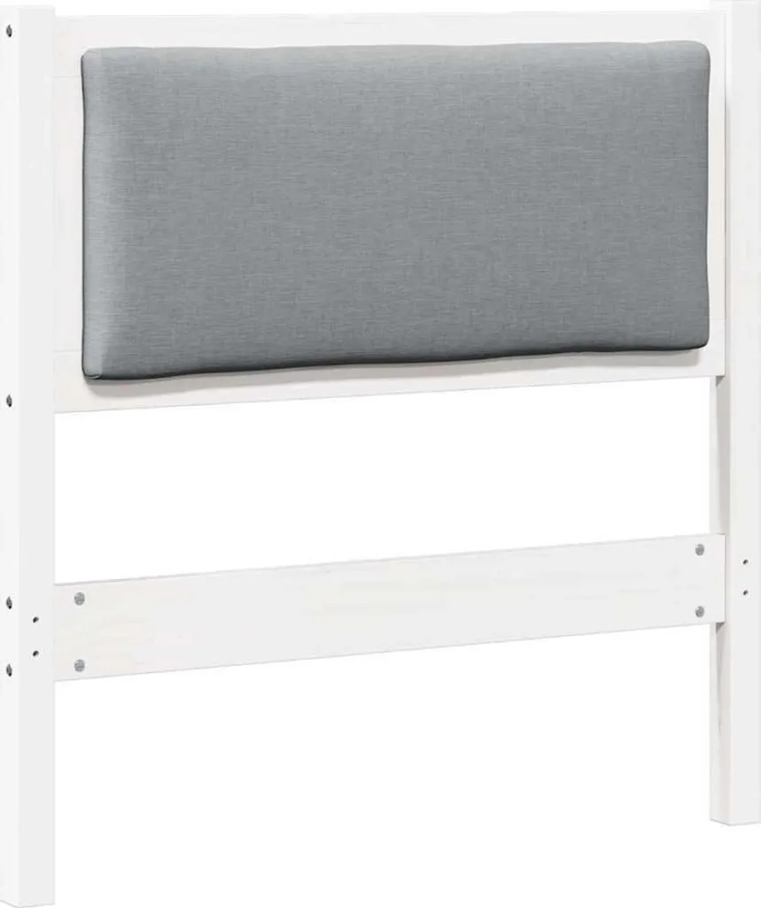 Testata Letto 80 cm in Pino Bianco - Testiera Alta Economica Legno