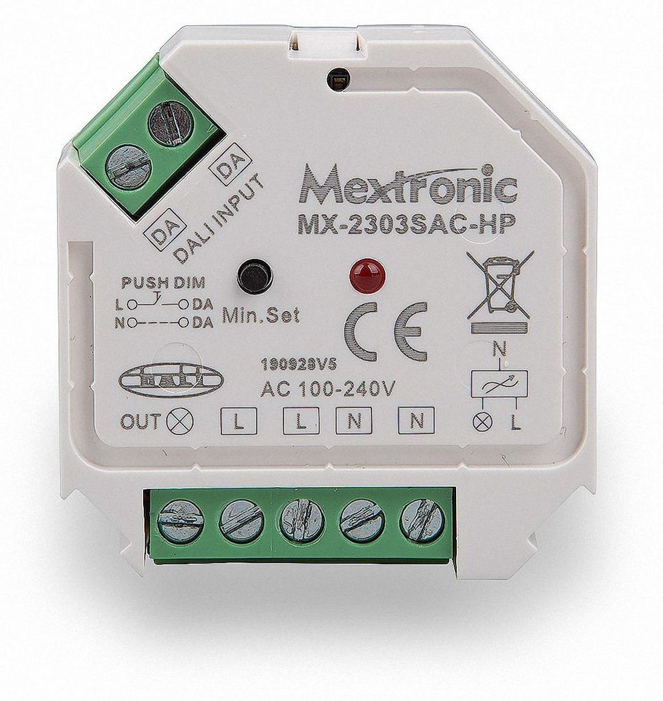 LED CONNEX DALI2Phase 2303SAC-HP Attuatore dimmerabile con Immagine del prodotto 