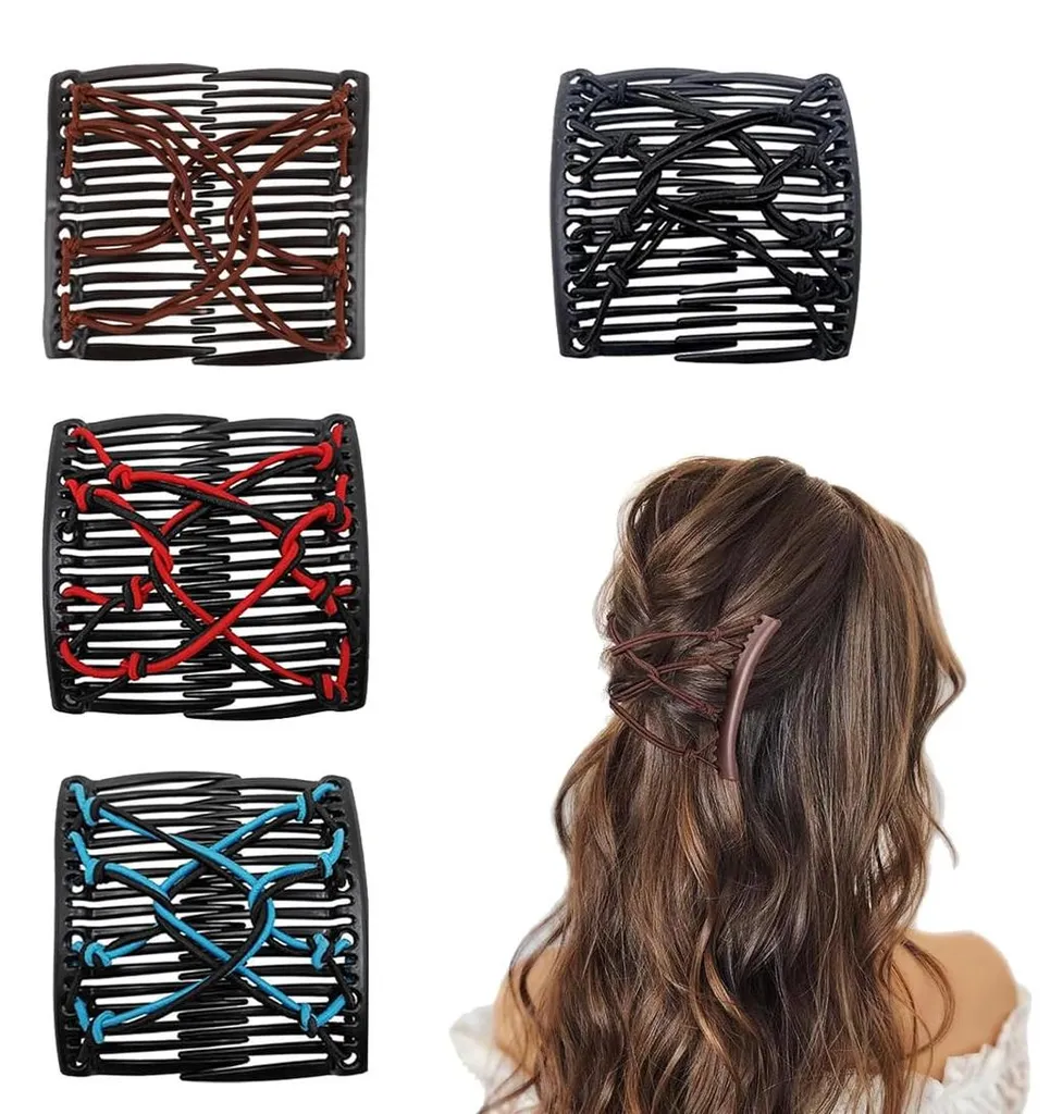 Peigne Magique Extensible pour Coiffure Rapide : Idéal Cheveux Longs