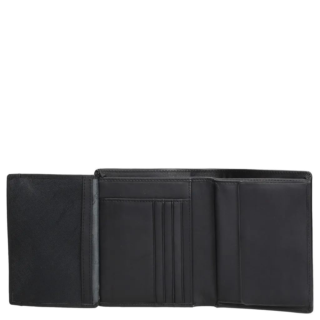 Portafoglio Uomo Esquire Pelle Nero - Confezione Regalo e Protezione RFID - 10