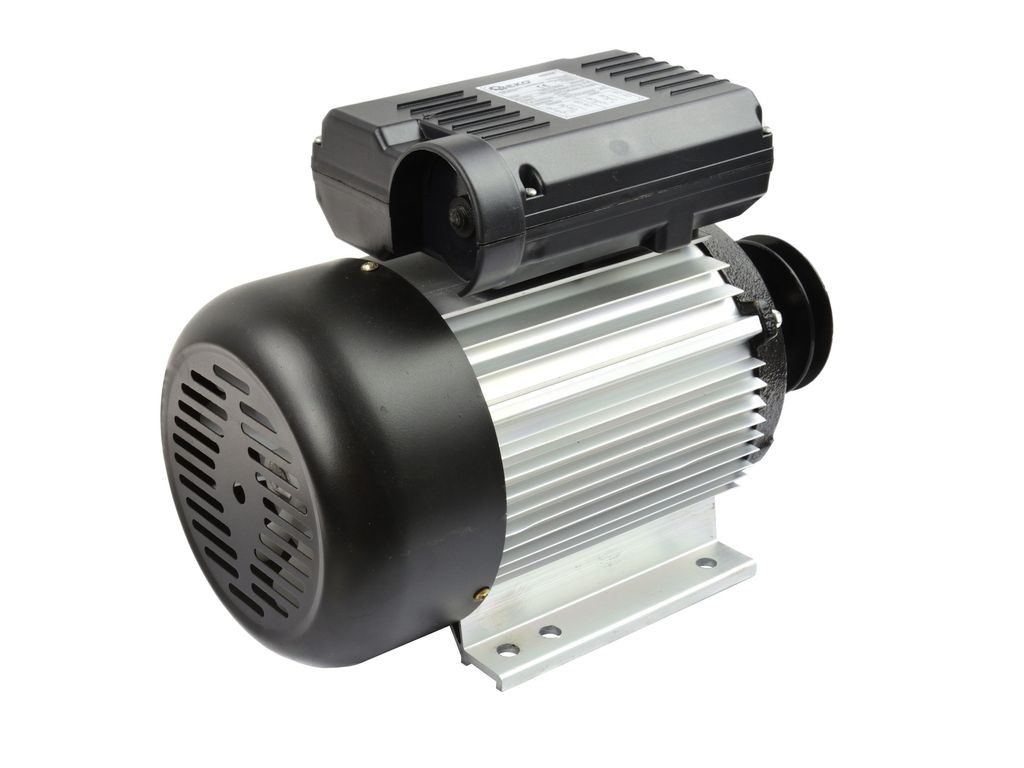 Elektrische motor, 2,2 kW, 2800 omw/min, 230V, met poelie, Productafbeelding 