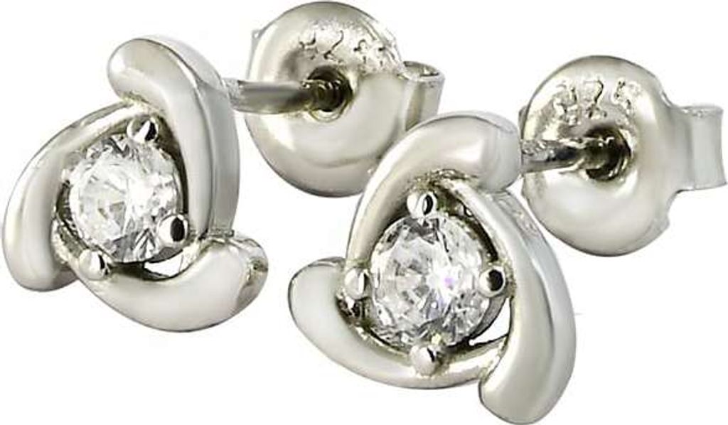 Silberne Ohrringe Glare 800